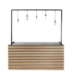 Arche ampoules Retro pour buffet pliant