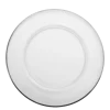 Assiette de présentation en verre Beverly filet argent Ø 32 cm