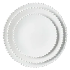 Assiette de présentation perle nacrée Ø 33 cm