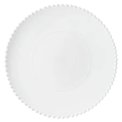 Assiette de présentation perle nacrée Ø 33 cm