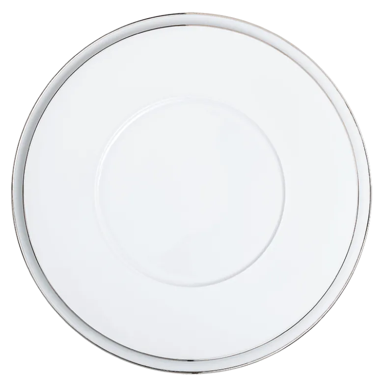 Assiette de présentation Plane Filet Argent Ø 29 cm