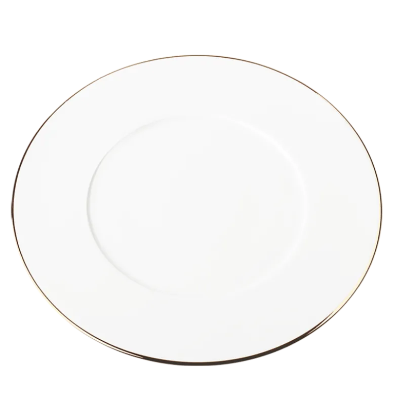 Assiette de présentation Plane Filet Or Ø 29 cm