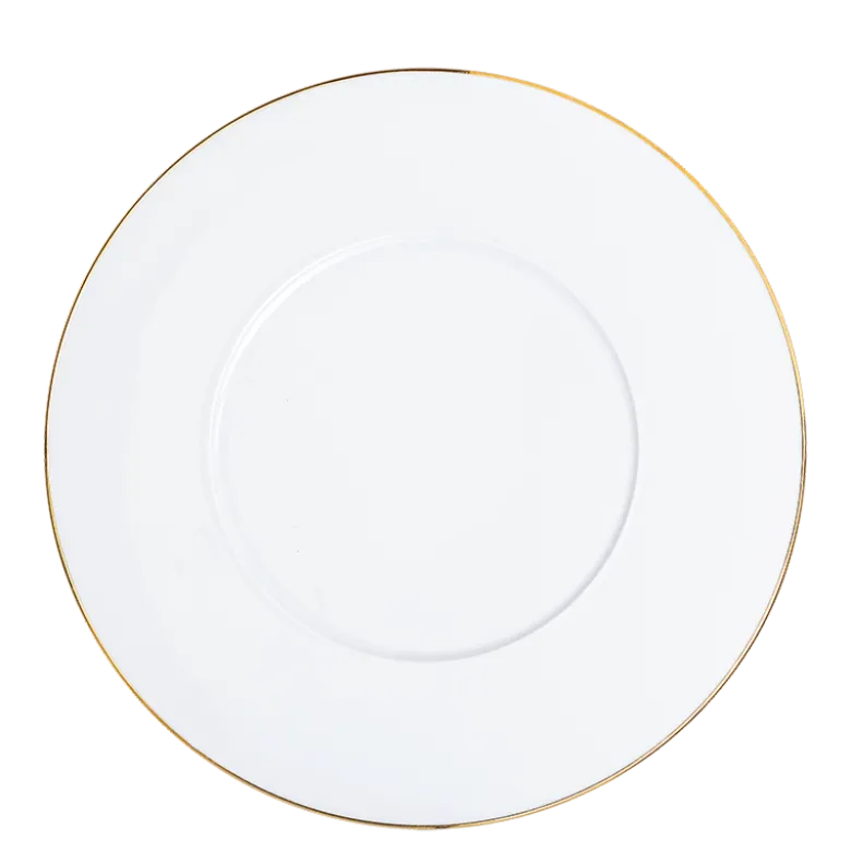 Assiette de présentation Plane Filet Or Ø 29 cm