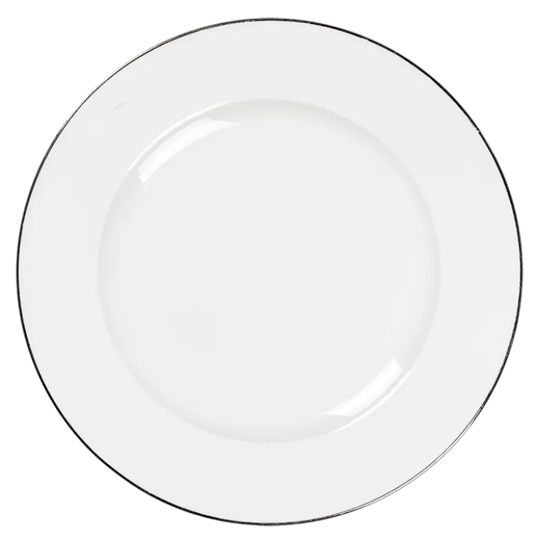 Assiette de présentation Platinium Ø 33 cm