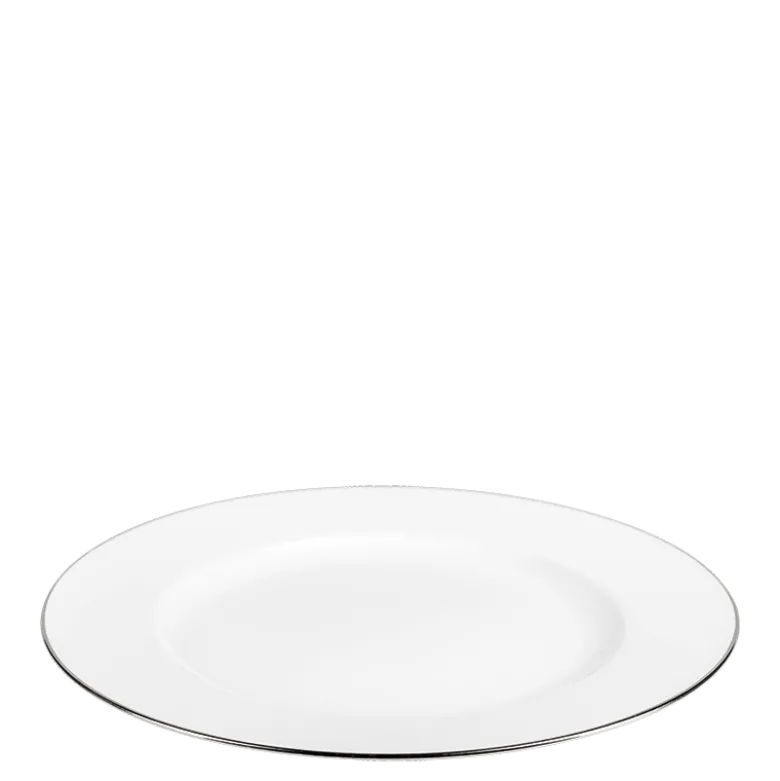 Assiette de présentation Platinium Ø 33 cm