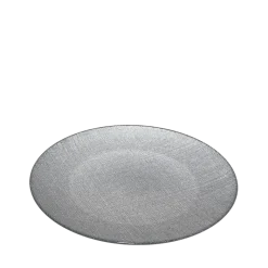 Assiette de présentation Strass argent Ø 32 cm