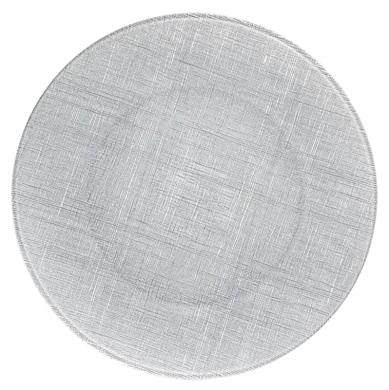 Assiette de présentation Strass argent Ø 32 cm