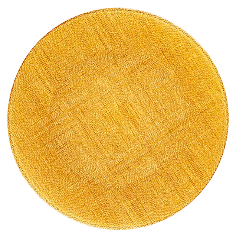 Assiette de présentation Strass or Ø 32 cm
