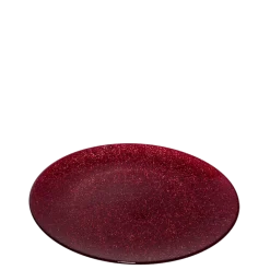 Assiette de présentation Strass rouge Ø 32 cm