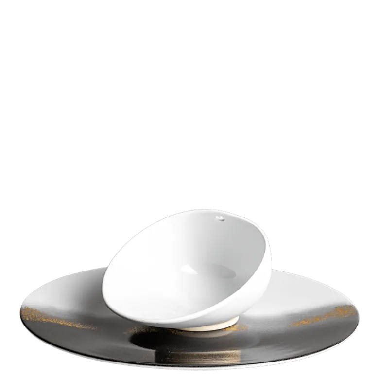 Assiette Luz 18 x 14 x 9 cm