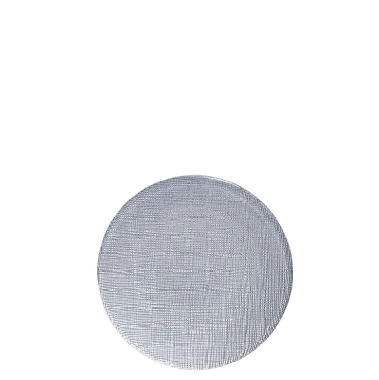 Assiette à pain blanche en verre Ø 14 cm