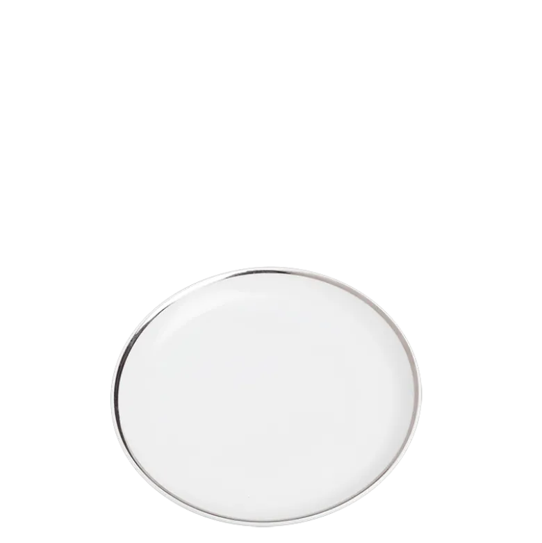 Assiette à pain Plane Filet Argent Ø 12 cm