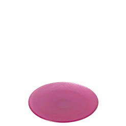 Assiette à pain rose poudré Ø 14 cm