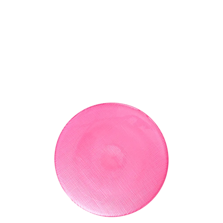 Assiette à pain rose poudré Ø 14 cm