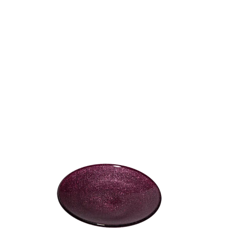 Assiette à pain Strass prune Ø 14 cm