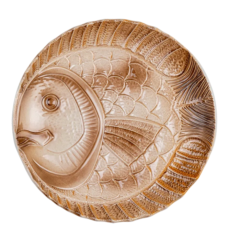 Assiette poisson Vintage Ø 25 cm