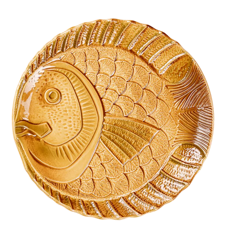 Assiette poisson Vintage Ø 25 cm