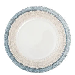Assiettes Dentelle