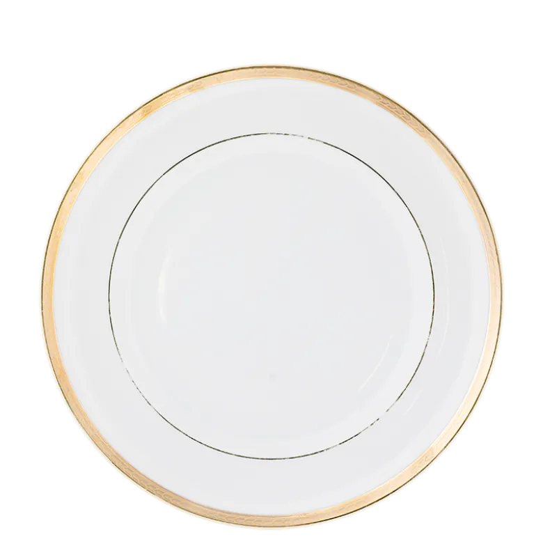 Assiettes Filet Or