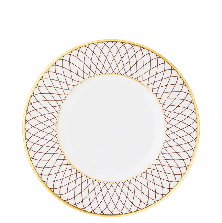 Assiettes Filet Or