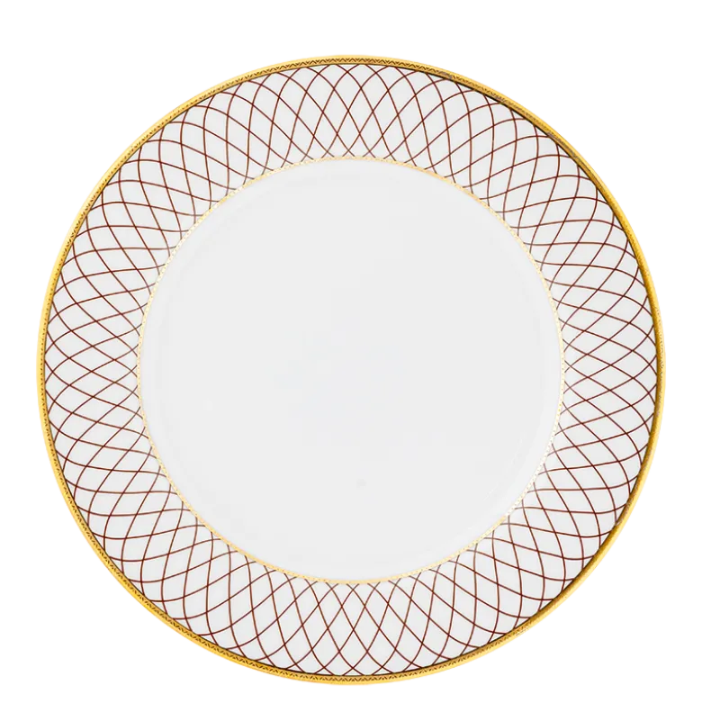 Assiettes Filet Or