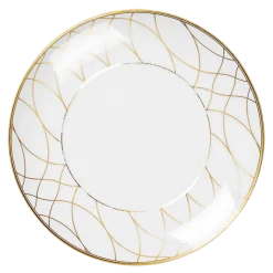 Assiettes Filet Or