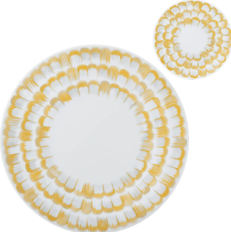 Assiettes Plumes