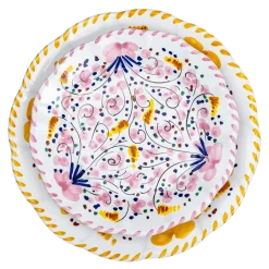 Assiettes POPOLO per Vaisselle Vintage