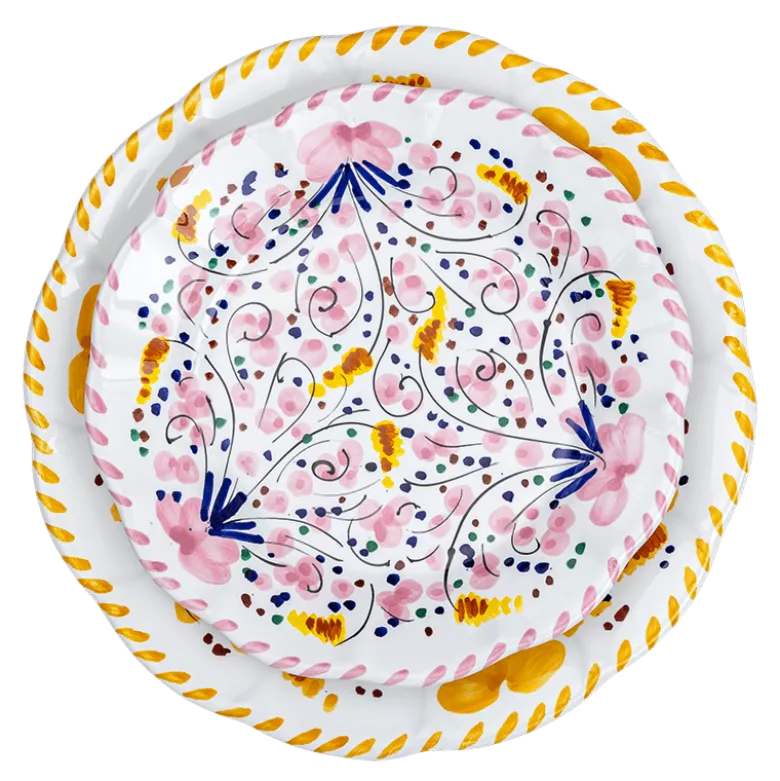 Assiettes POPOLO per Vaisselle Vintage