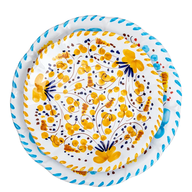Assiettes POPOLO per Vaisselle Vintage