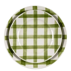 Assiettes Vintage Carreau