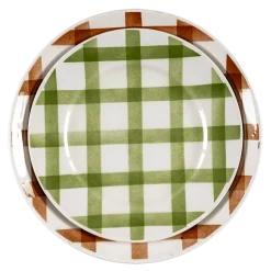 Assiettes Vintage Carreau