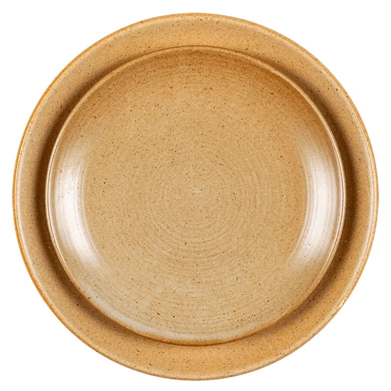 Assiettes Vintage Grès