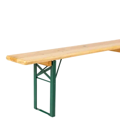 Banc en bois naturel 25 x 220 cm H 47 cm