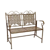 Banc en fer forgé Vintage style Maric 52 x 91 x 98 cm
