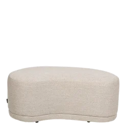 Banc Galet beige 60 x 100 cm H 40 cm
