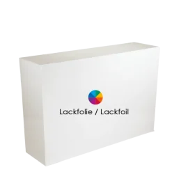 Banque d'accueil Lackfolie 40 x 150 cm H 110 cm - 48 h