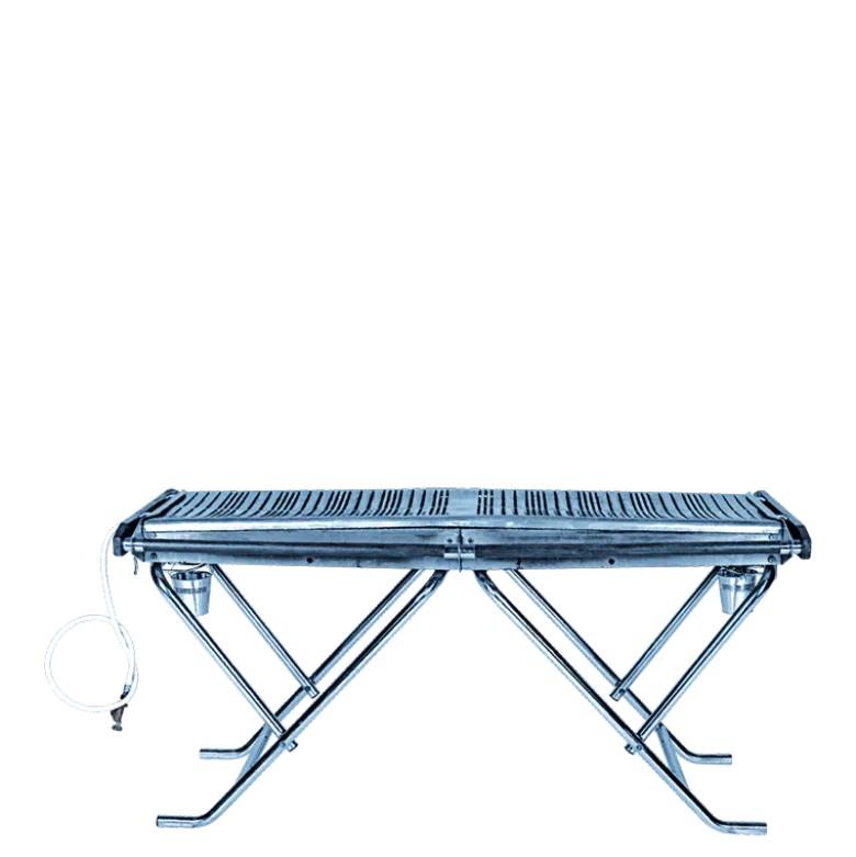 Barbecue gaz avec 2 seaux de récupération (gaz propane)