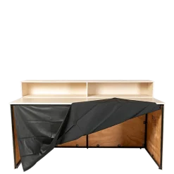 Bar buffet pliant Cigare Club beige 100 x 200 cm H 110 cm