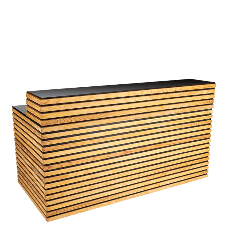 Bar buffet pliant Deck 100 x 200 cm H 110 cm