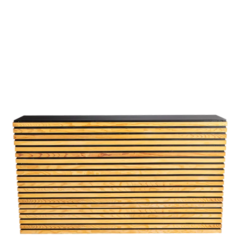 Bar buffet pliant Deck 100 x 200 cm H 110 cm