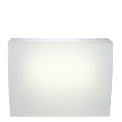Bar Igloo lumineux module droit équipé 75 x 140 cm H 108 cm