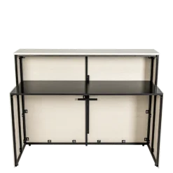 Bar pliant Cigare Club beige 55 x 150 cm H 115 cm