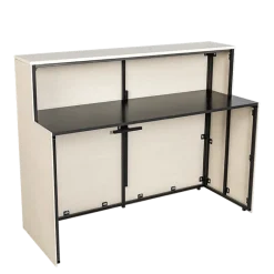 Bar pliant Cigare Club beige 55 x 150 cm H 115 cm