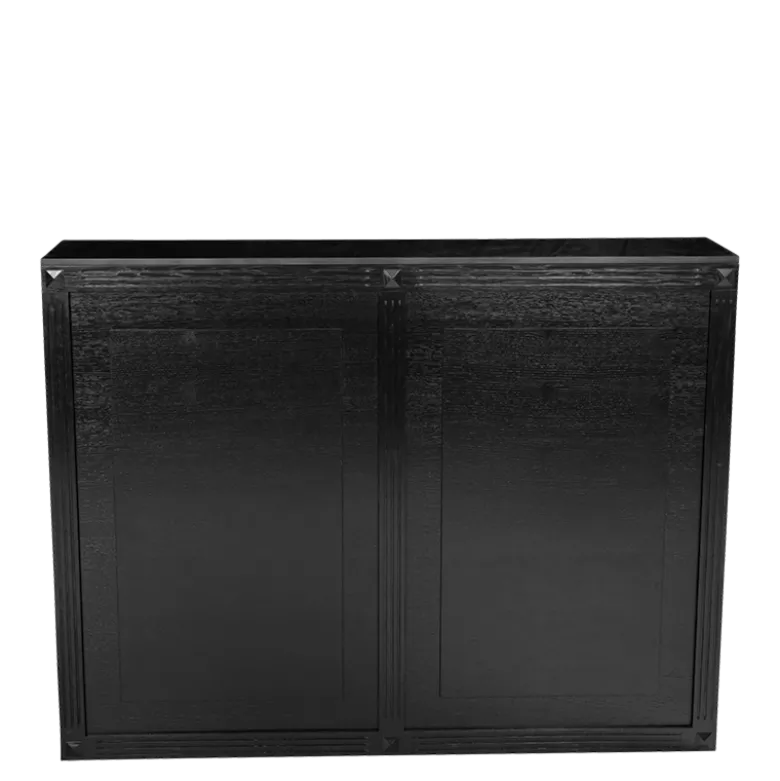 Bar pliant Cigare Club noir 55 x 150 cm H 115 cm