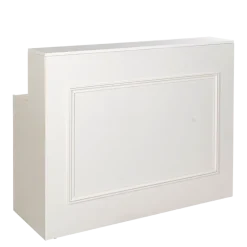 Bar pliant Moulure blanc 55 x 150 cm H 115 cm