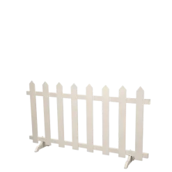 Barrière blanche Vincennes L 200 cm H 110 cm hors montage