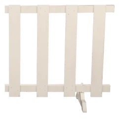 Barrière blanche Vincennes L 200 cm H 110 cm hors montage