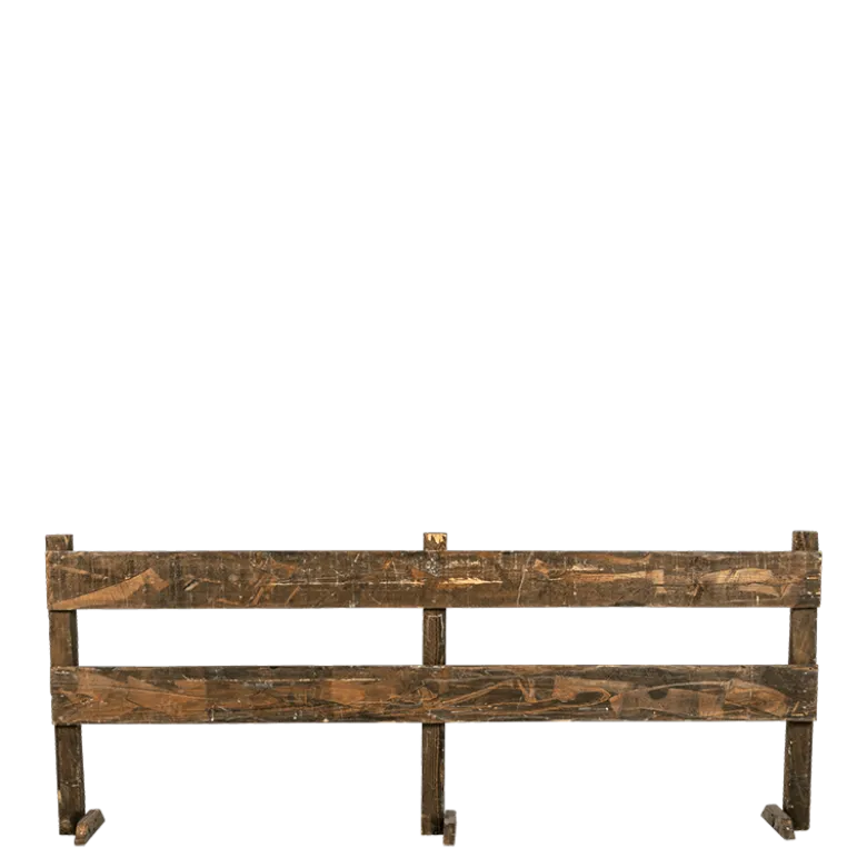 Barrière en bois L 250 H 100 cm l 8 cm