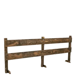 Barrière en bois L 250 H 100 cm l 8 cm